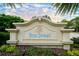 The welcoming entrance to Bay Street is marked by an elegant community sign at 4267 Expedition Way, Osprey, FL 34229