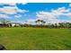 Expansive green common area with lush grass and landscaping, perfect for community gatherings and relaxation at 4735 Cassio Ct, Bradenton, FL 34211