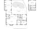 Floor plan illustrating the layout with pool, bedrooms, kitchen, and living areas at 4819 Palmetto Point Dr, Palmetto, FL 34221