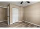 Bedroom features closet with sliding doors at 616 59Th Nw St, Bradenton, FL 34209