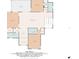 Floorplan showing layout of the home with dimensions at 676 Regatta Way, Bradenton, FL 34208