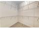 A walk-in closet featuring wire shelving for organized storage at 7781 Grande Shores Dr, Sarasota, FL 34240