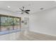 Large bedroom with balcony access, offering plenty of natural light and great views at 8261 Miramar Way # 8261, Lakewood Ranch, FL 34202