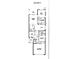 Floor plan of the Coastway II model featuring the layout of the rooms at 8641 Rain Song Rd, Sarasota, FL 34238