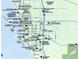 A map of the area showing the location of Sunrise Preserve and surrounding landmarks at 8641 Rain Song Rd, Sarasota, FL 34238