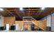 Large garage with unfinished walls, work area, and ample storage space at 920 Lena Ln, Sarasota, FL 34240
