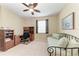 Bedroom with desk area, daybed, and neutral decor for flexible space at 12851 24Th Street E Cir, Parrish, FL 34219