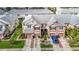 A charming community offering townhomes with garages, and neat landscaping at 26548 Castleview Way, Wesley Chapel, FL 33544