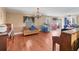 Spacious living room with hardwood floors and natural light at 2818 Olympic St, Sarasota, FL 34231