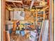 Storage shed filled with various items, providing ample space for tools and equipment at 2818 Olympic St, Sarasota, FL 34231