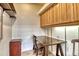 Home office space with built in cabinets and work space at 340 Bermuda Ct # 5, Venice, FL 34293