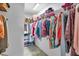 Organized walk-in closet with ample storage space and shelving at 529 Sunset N Rd, Rotonda West, FL 33947