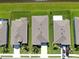 Aerial view of homes with well maintained lawns and landscaping at 6120 115Th E Ave, Parrish, FL 34219