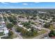 Expansive aerial view showcases lush neighborhood with single-Gathering homes and mature trees at 6180 42Nd N Ave, St Petersburg, FL 33709