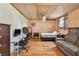 Bedroom features comfortable furnishings and hardwood flooring at 7264 Spencer Parrish Rd, Parrish, FL 34219
