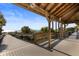 Wooden boardwalk structure offering scenic ocean views at 813 Oak Pond Dr, Osprey, FL 34229