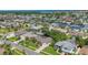 Gorgeous aerial view of waterfront community with canal access to the ocean at 815 Greenview Dr, Apollo Beach, FL 33572