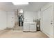 Spacious laundry room featuring modern washer and dryer units at 8321 43Rd Ave W, Bradenton, FL 34209