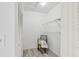Neutral closet space with built-in shelves and space for storage at 840 Audubon Dr, Bradenton, FL 34209