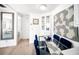 View of the dining area leading to the living area at 10315 Cortez W Rd # 60-4, Bradenton, FL 34210