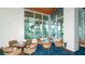 Inviting dining area with water views and ample natural light at 225 Sands Point Rd # 6201, Longboat Key, FL 34228