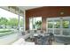 Inviting lobby area with a large window view and comfortable seating at 225 Sands Point Rd # 6201, Longboat Key, FL 34228