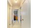 Hallway that offers seamless transition and access to different sections of the house at 237 Saxon Cir, Venice, FL 34293