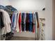 Walk-in closet with clothing racks and shelves at 2586 Wild Cherry Path, Sarasota, FL 34240