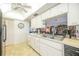 Bright kitchen offering ample countertop space and natural light through the translucent skylight at 307 Rubens Dr, Nokomis, FL 34275