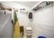 Spacious walk-in closet equipped with plenty of shelving and storage racks at 307 Rubens Dr, Nokomis, FL 34275
