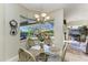 Cozy breakfast nook offers pool views at 8315 Eagle Xing, Sarasota, FL 34241