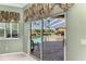 A view to the pool and patio at 8315 Eagle Xing, Sarasota, FL 34241