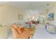 Bright and open living space with soaring ceilings at 9580 High Gate Dr # 1822, Sarasota, FL 34238