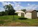 Two sheds in the backyard at 10019 Geese Trail Cir, Sun City Center, FL 33573