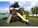 Playground with slide and climbing structure at 10019 Geese Trail Cir, Sun City Center, FL 33573