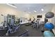Fully equipped gym with weight machines, treadmills and elliptical machines at 1319 Perico Point Cir, Bradenton, FL 34209