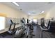 Fully equipped gym with treadmills, elliptical machines and free weights for fitness enthusiasts at 1319 Perico Point Cir, Bradenton, FL 34209