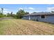 View of the house with its backyard at 17211 Drayton Ln, Port Charlotte, FL 33948