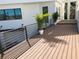 Outdoor balcony area with a decorative metal railing at 2110 Michele Dr, Sarasota, FL 34231