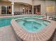 Relax in the private pool and spa area, perfect for outdoor entertaining and leisure at 2518 Dick Wilson Dr, Sarasota, FL 34240