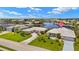 Aerial view of home in waterfront community highlighting its prime location and curb appeal at 3615 Tripoli Blvd, Punta Gorda, FL 33950