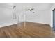 Bright, open living room with hardwood floors and a neutral color palette at 3640 Ironwood Cir # 302N, Bradenton, FL 34209