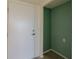 Condo entrance features fresh paint and laminate flooring at 3680 Ironwood Cir # 603L, Bradenton, FL 34209