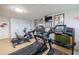Workout area featuring treadmills and stationary bikes for a convenient fitness experience at 3680 Ironwood Cir # 603L, Bradenton, FL 34209