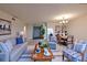 Cozy living room and dining area with stylish decor and comfortable furnishings at 3680 Ironwood Cir # 603L, Bradenton, FL 34209