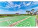 Community shuffleboard courts provide a social and recreational amenity for residents and guests at 500 Park S Blvd # 97, Venice, FL 34285