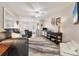 Bright and inviting living room featuring comfortable seating and stylish decor at 5891 Welcome Rd # I6, Bradenton, FL 34207