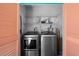 Close-up of laundry closet and washer/dryer at 6061 Fairway Ln # 1411, Bradenton, FL 34210