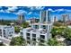Modern condo exterior with sleek lines and balconies offering scenic views at 626 Rawls Ave # 626, Sarasota, FL 34236