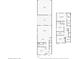 Detailed floorplan showcasing the layout of the two-story home, including room dimensions and locations at 7352 Cabin Ln, Sarasota, FL 34240